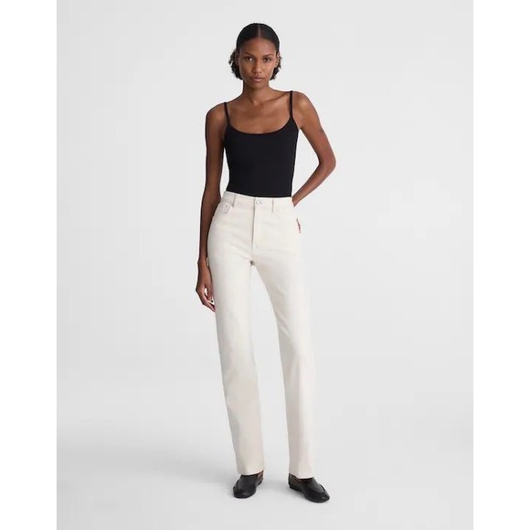 Madewell Denim - Madewell The Longline Straight Jean Vintage Canvas NY236 Women's Size 4 26